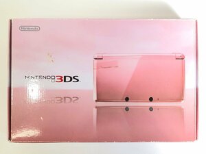 △【7】初期化済み Nintendo 3DS CTR-001 ミスティピンク 同梱不可 1円スタート