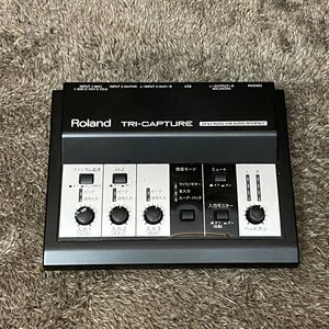 〇【中古】Roland TRI-CAPTURE UA-33 オーディオインターフェース ローランド 同梱不可　1円スタート