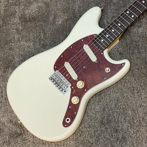 .. б/у .Fender MADE IN JAPAN CHAR MUSTANG Olympic White Mustang белый включение в покупку не возможно .1 иен старт 