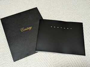 【希少】トヨタ センチュリー セダン/SUV 本カタログ 2冊セット CENTURY GRG75/UWG60