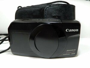 稼働品 Canon Autoboy Luna 35 パノラマ 黒 純正ケース レターパックプラス可 0513W1G