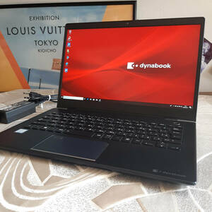 東芝 G83/M 8世代 i5 8250U 256G/SSD M.2 8G 1920x1080 FHD WiFi Bluetooth Camera Windows10 Toshiba Dynabook 即決 ACA11