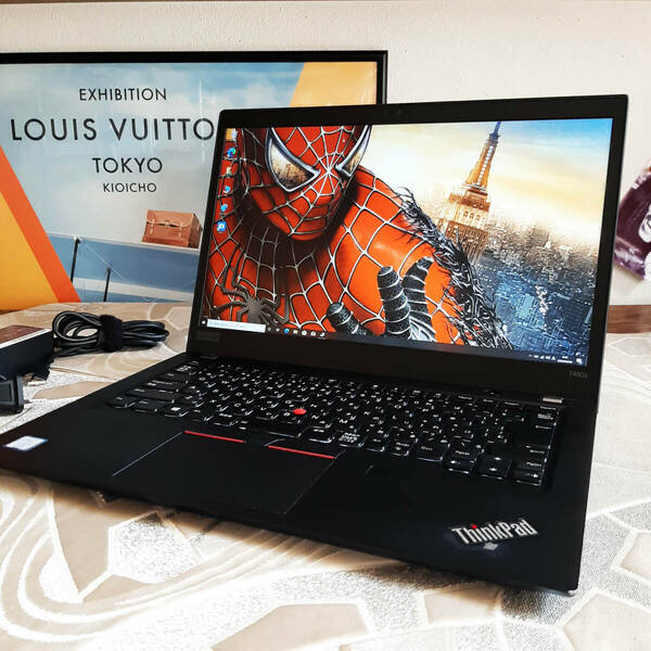 Lenovo T490S 8世代 i7 8665U 1920×1080 16G 256G SSD M.2 NVMe WiFi Bluetooth Camera Thinkpad CWP01