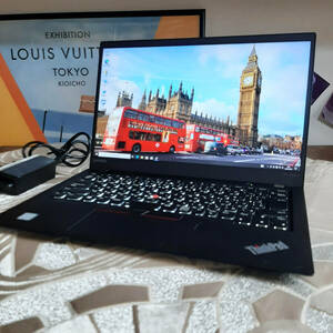 Lenovo X1 Carbon i5 7200U 1920x1080 FHD バックライトキーボード 8G 256G/SSD WiFi Bluetooth Camera Thinkpad AKA06