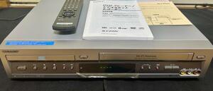 【便利】SONY ソニー DVDプレーヤー/ビデオカセットレコーダー(SLV-D33V)