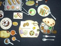 リーメント ぷちサンプル　ミニチュア　まとめ売り　和食　洋食　中華　デザート　ドールハウス　ジャンク品_画像3