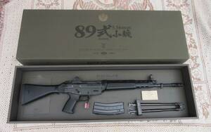  Tokyo Marui *89 type small gun ( gas blowback model, box attaching Ground Self-Defense Force Ground Self-Defense Force empty self sea self uniform system cap old model camouflage clothes 64 type small gun . normal . empty . Ranger 