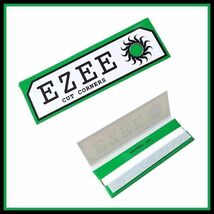 【送料無料】 EZEE ペーパー グリーン 緑 100個セット　　　リズラ 手巻き タバコ 煙草 スモーキング ローリング B556_画像3