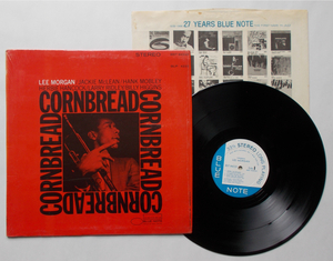 シュリンク付輸入盤LP　LEE MORGAN　”CORNBREAD　BST-84222