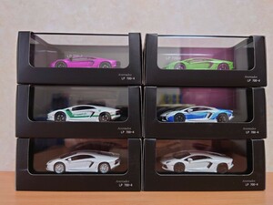 1/64 Lamborghini Aventador LP700-4 6台