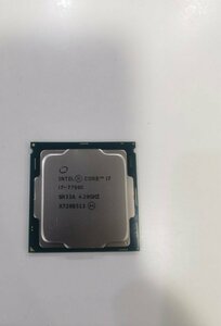 Intel CPU Core i7 7700K LGA【中古】CPU