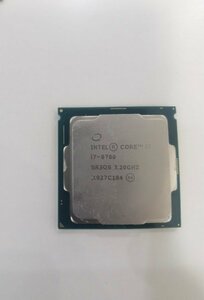 Intel CPU Core i7 8700 LGA[ used ]CPU