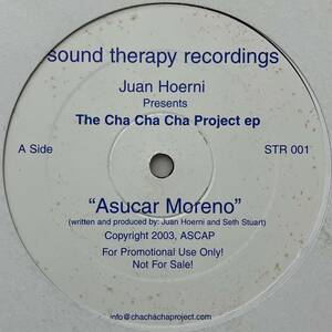 [ 12 / レコード ] Juan Hoerni & Seth Stuart / The Cha Cha Cha Project EP ( House ) Sound Therapy Recordings ハウス