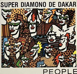 [ LP / レコード ] Super Diamono De Dakar / People ( World / Africa ) Encore ! - ENC 139 ワールド アフリカ アフロ ポップ