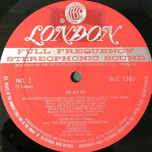 [ LP / レコード ] Luigi Alva, New Symphony Orchestra Of London, Iller Pattacini / Ay-Ay-Ay ( Latin / Classical ) London ラテン の画像3