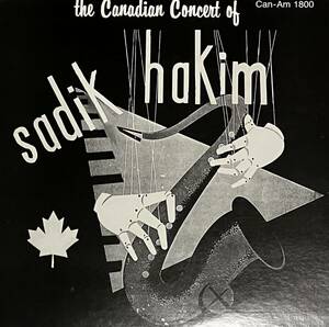[ LP / レコード ] Sadik Hakim / The Canadian Concert Of Sadik Hakim ( Jazz ) Can-Am Records - CA 1800 ジャズ