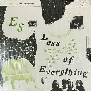 [ LP / レコード ] Es / Less Of Everything ( Post Punk / Experimental ) Upset! The Rhythm ポストパンク エクスペリメンタル