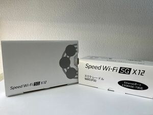 【未使用品】Speed Wi-Fi 5G X12 NEC NAR03SWU クレードル付き UQ 利用制限〇