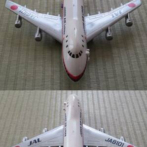 ☆★バンダイ★☆ エアポート シリーズ ボーイング７４７ ジャンボジェット機 ＜日本航空＞ ※元箱付き 希少品！！の画像5