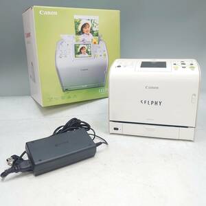 M10-10 1円スタート Canon/キヤノン SELPHY ES2 プリンター お試し用カートリッジ・ソフトウェア欠品 通電確認済み ジャンク扱い