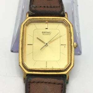 ○B241-151 SEIKO/セイコー 3針 メンズ クォーツ 腕時計 レザーベルト 9021-5250 