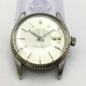 ○5/11X1 ROLEX/ロレックス DATEJUST デイトジャスト 3針 メンズ 自動巻き 腕時計 16014 63番 7桁 一部シリアル切れ 不動ジャンク品