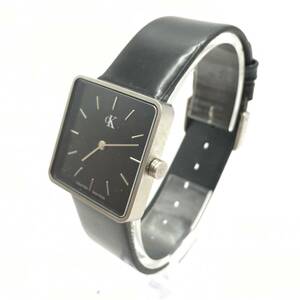 ○M241-172 Calvin Klein / カルバンクライン 2針 メンズ クォーツ 腕時計 レザーベルト K9121 00