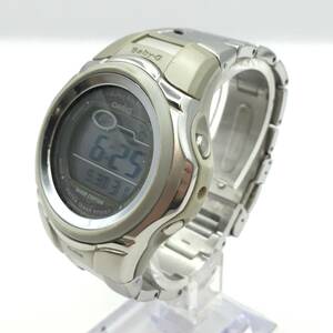 ○P241-320 CASIO/カシオ Wave Ceptor デジタル文字盤 メンズ 電波ソーラー 腕時計 MSG-901D 稼働品