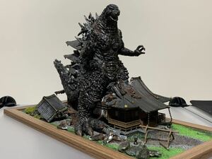 ゴジラ-1.0 ジオラマ　塗装済み完成品　検）ガレージキット　キングコング　モスラ　キングギドラ　モンスターアーツ　デフォルトリアル