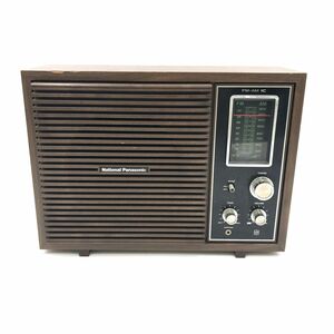 National Panasonic　FM/AM トランジスタラジオ RE-780　ラジオ受信OK　昭和レトロ 【SBA0002#100】