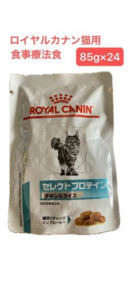 パウチ 85g×24ロイヤルカナン セレクトプロテイン チキン＆ライス ウエット 85g×24 キャットフード 猫用食事療法食