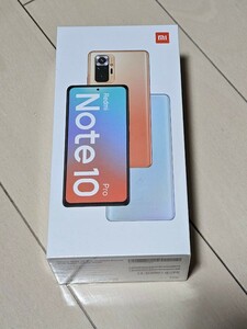 (中古) Xiaomi Redmi Note 10 Pro Gradient Bronze 6GB RAM 128GB ROM SIMフリー　シムフリー