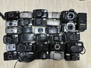 フィルムカメラ　デジタルカメラ　カメラ備品　まとめ売り　30点　Canon MINOLTA Nikon Konica PENTAXなど