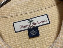1990's TOMMY BAHAMA waffle weave silk L/S shirt シルクシャツ _画像9
