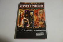 送料無★VELVET REVOLVER ヴェルヴェット・リヴォルバー/LET IT ROLL LIVE IN GERMANY レット イット ロール ライヴ イン ジャーマニー DVD_画像1