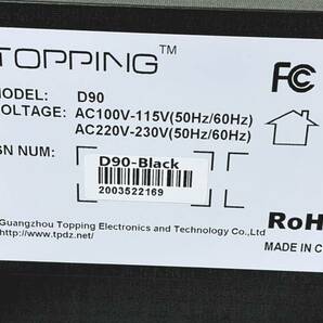 【美品】TOPPING D90 DAC コンバーターの画像7