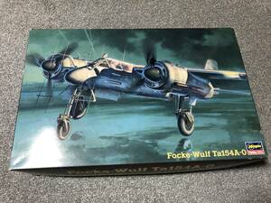  Hasegawa 1/48 Германия ВВС вечер истребитель Focke-Wulf Ta154A-O