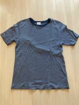 定価２万 S.N.S HERNING ニットTee sizeL ボーダー _画像1