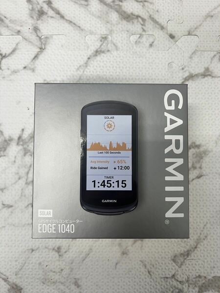 未使用 GARMIN EDGE 1040 SOLAR ガーミン エッジ ソーラー　サイクルコンピュータ