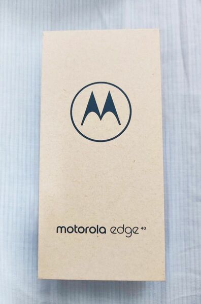 【新品未開封】motorola edge 40 6.55インチ メモリー8GB ストレージ256GB イクリプスブラック