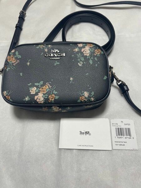 COACH ショルダーバッグレディース ミッドナイトマルチ 91179