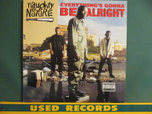 Naughty By Nature ： Everything's Gonna Be Alright 12'' c/w O.P.P. Live (( 落札5点で送料当方負担