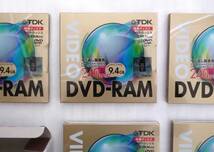 TDK DVD-RAM 未使用５枚 (両面ディスク CPRM対応 カートリッジ入)_画像2