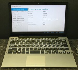 1 иен ~ # Junk SONY VAIO Pro PA / no. 8 поколение / Core i5 8200Y 1.30GHz / память 8GB / SSD 256GB / 12.5 type / OS нет / BIOS пуск возможно 