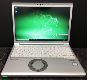 1 jpy ~ # Junk Panasonic Let's note SV8 / Core i5 8365U 1.60GHz / memory 8GB / SSD 256GB / 12.1 type / OS equipped / BIOS start-up possible 