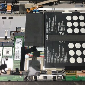 1円～ ■ジャンク SONY VAIO Pro PA / 第8世代 / Core ｍ3 8100Y 1.10GHz / メモリ 8GB / SSD 128GB / 12.5型 / OS無し / BIOS起動可の画像3