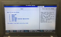 1円～ ■ジャンク LENOVO ThinkPad L580 / 第8世代 / Core i3 8130U 2.20GHz / メモリ 8GB / HDD 500GB / 15.6型 / OS無し / BIOS起動可_画像2