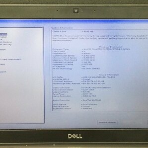 1円～ ■ジャンク DELL LATITUDE 7290 / 第7世代 / Core i5 7300U 2.60GHz / メモリ 8GB / SSD 256GB / 12.5型 / OS有り / BIOS起動可の画像2