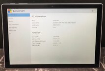 1円～ ■ジャンク Microsoft SURFACE PRO / Core i5 7300U 2.60GHz / メモリ 8GB / SSD 256GB / 12.3型 / OS無し / BIOS起動可_画像1