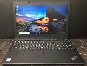 1円～ ■ジャンク LENOVO ThinkPad L590 / Core i5 8265U 1.60GHz / メモリ 8GB / SSD 256GB / 15.6型 / OS有り / BIOS起動可